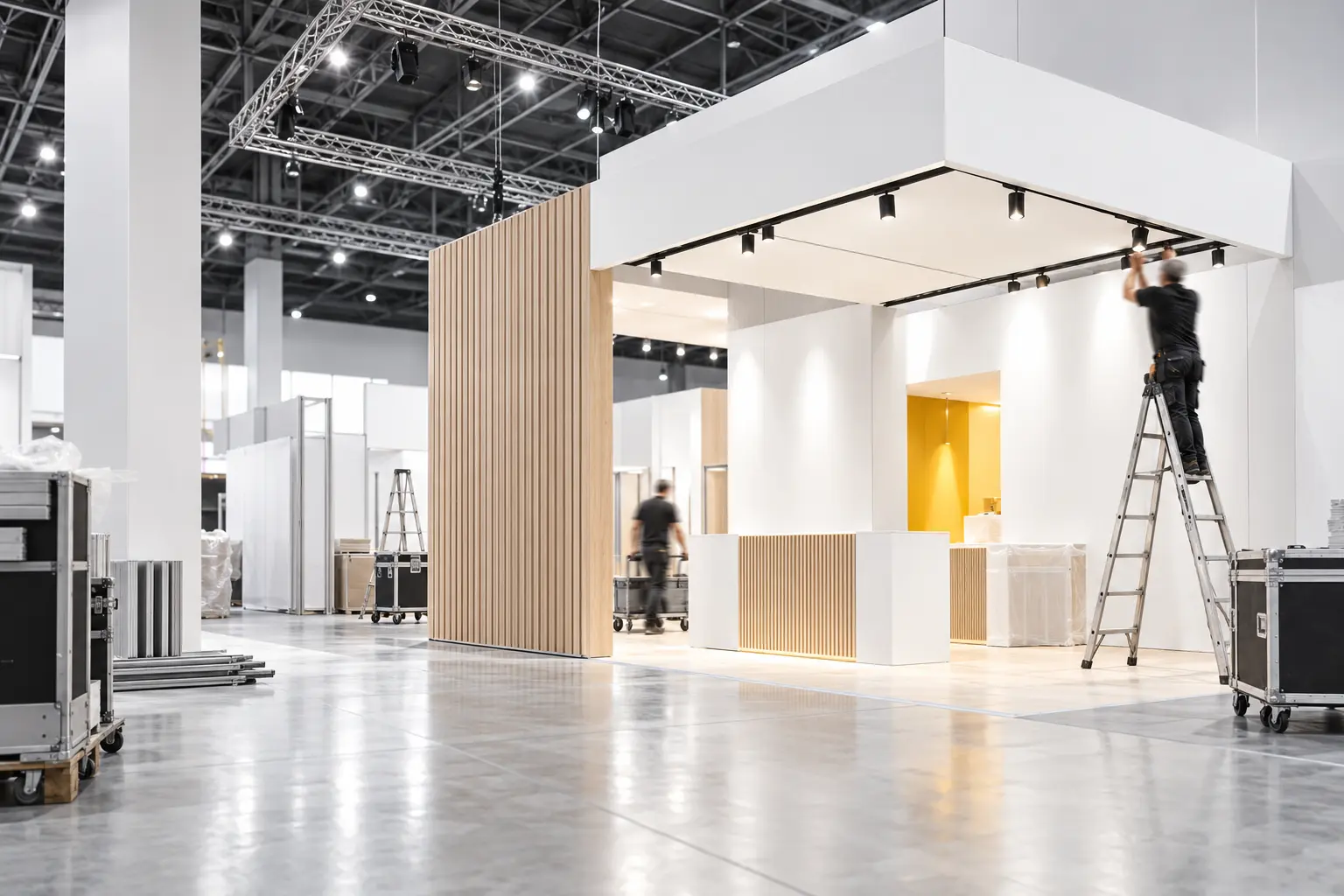 Conceptual exhibition installation and technical coordination